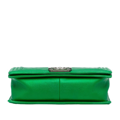 Chanel Medium Lambskin Boy Flap Bag (SHG-2AMOG1)