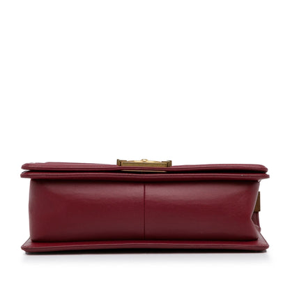 Chanel Medium Lambskin Boy Flap Bag (SHG-FIM8qt)
