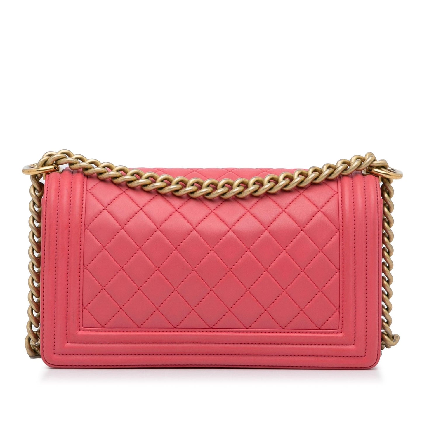 Chanel Medium Lambskin Boy Flap Bag (SHG-5TRcJM)