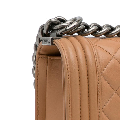 Chanel Medium Lambskin Boy Flap Bag (SHG-12u1uJ)