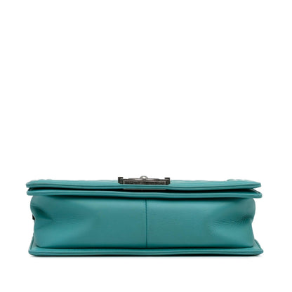 Chanel Medium Lambskin Boy Flap Bag (SHG-CQzfDs)