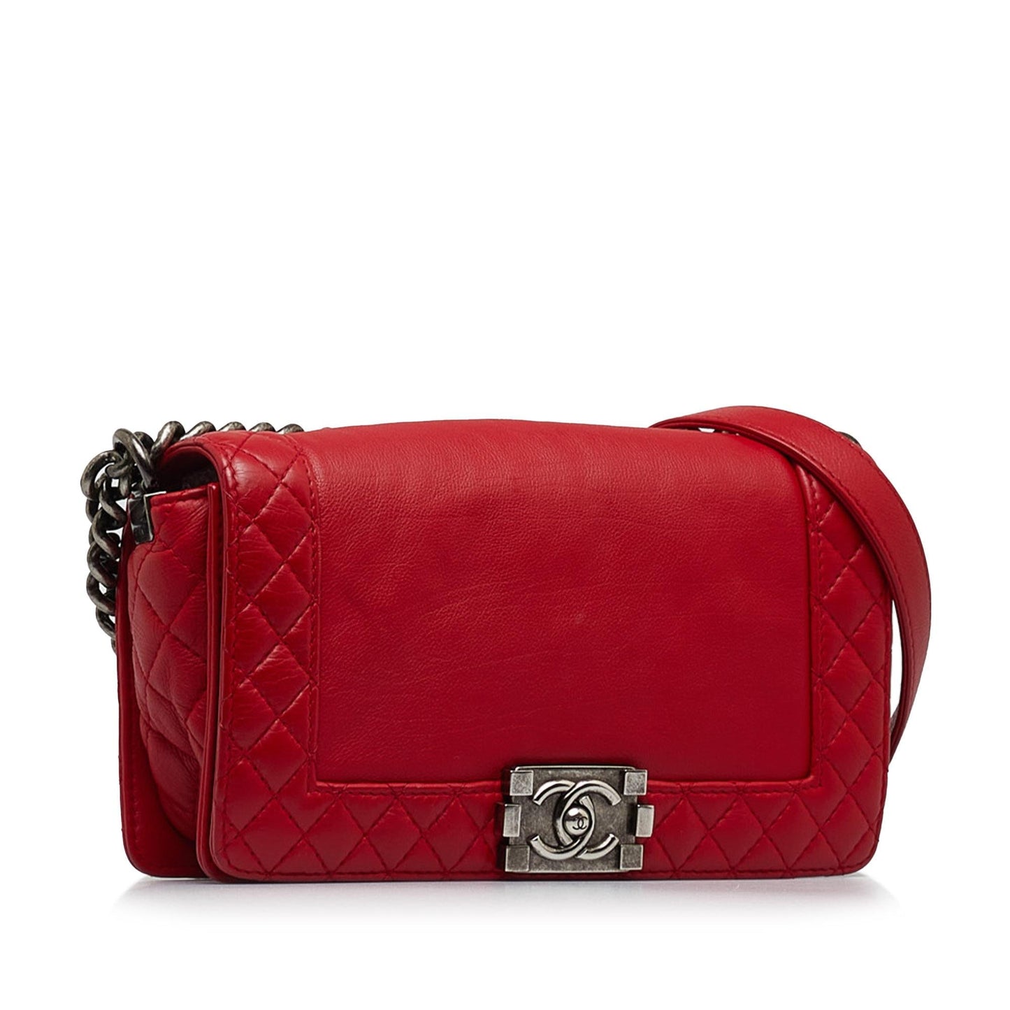Chanel Medium Lambskin Boy Reverso Flap (SHG-9H5l0X)