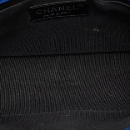 Chanel Medium Patent Boy Plexiglass Crossbody Bag (SHG-MIDfdG)