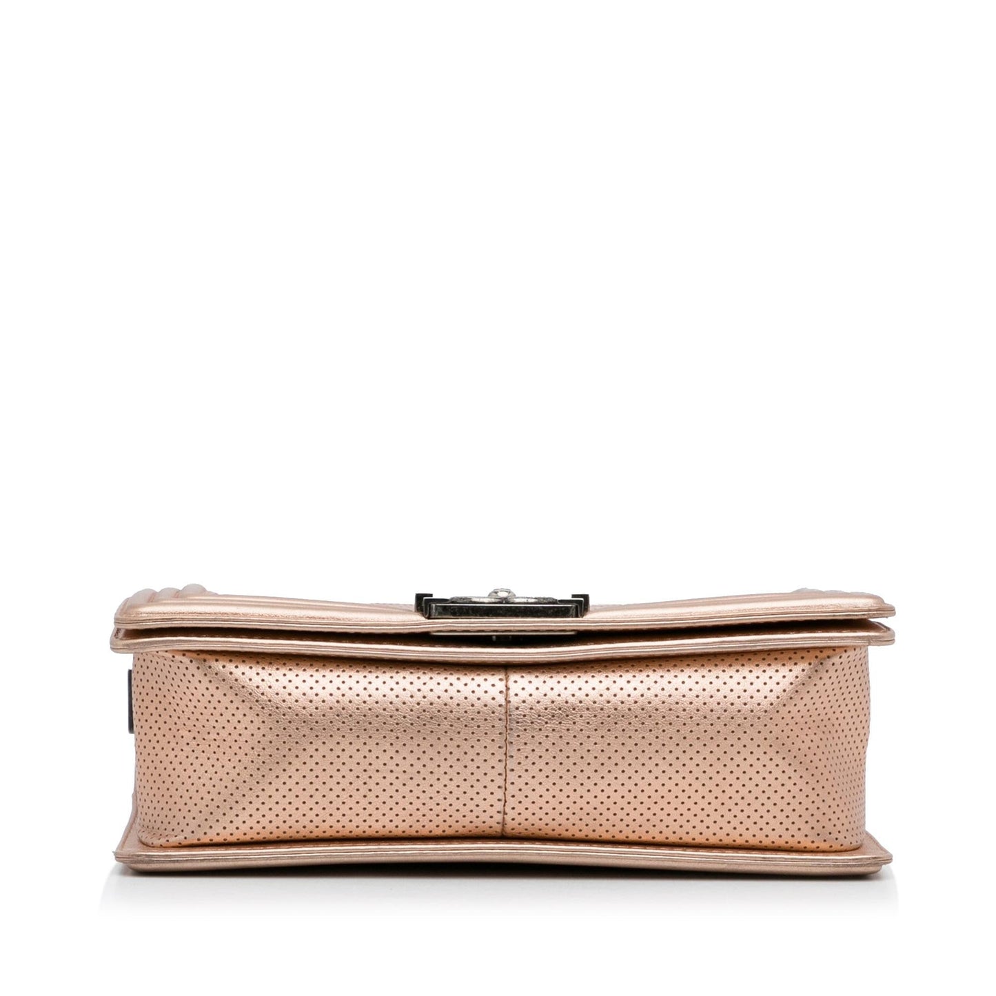 Chanel Medium Perforated Lambskin Boy Flap (SHG-Fd6Dnd)
