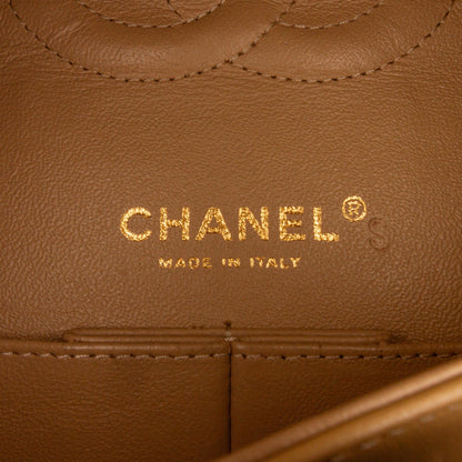 Chanel Medium Quilted Jersey Coco Sailor Double Flap Bag (SHG-oClTky)