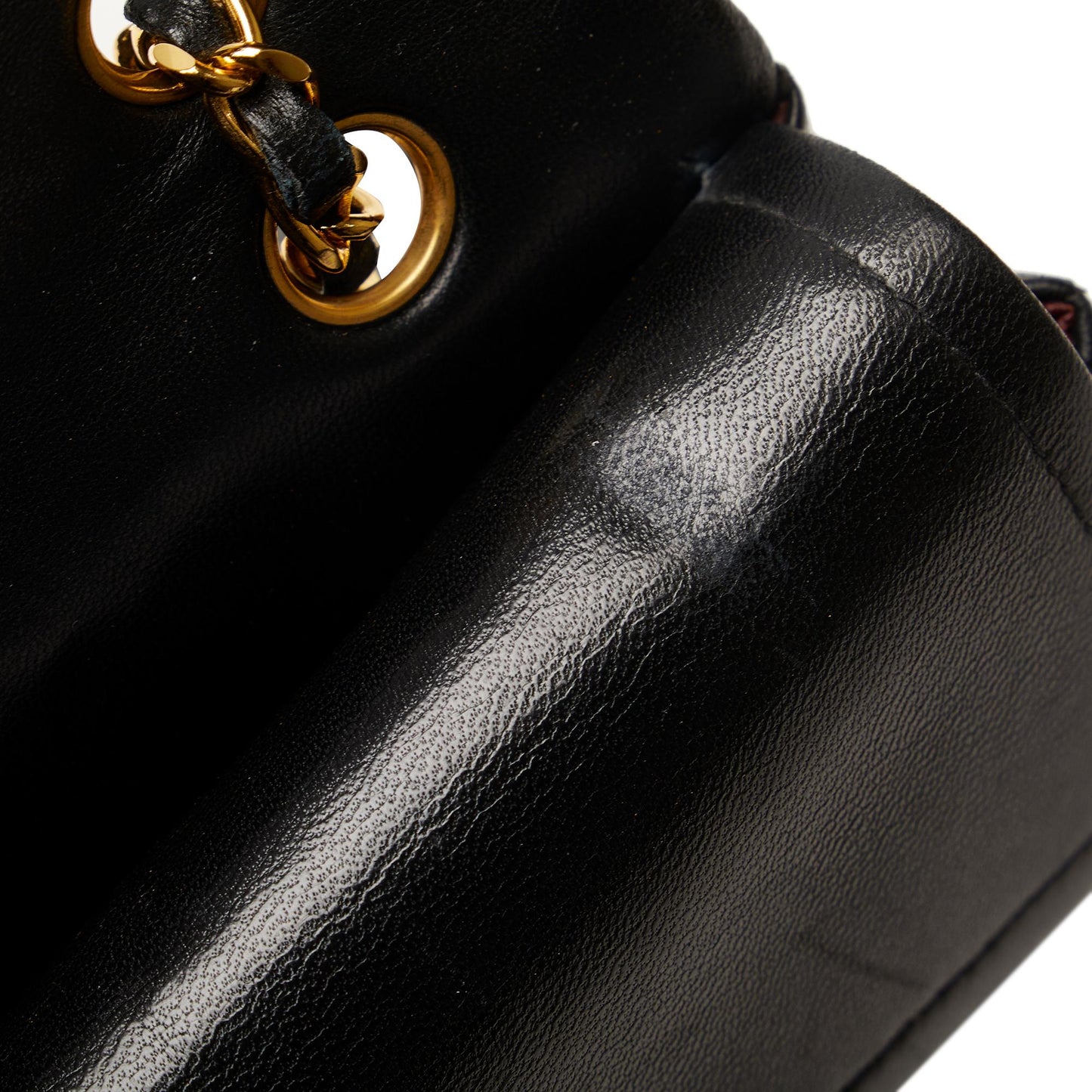Chanel Medium Tall Classic Lambskin Double Flap (SHG-N2XA7B)