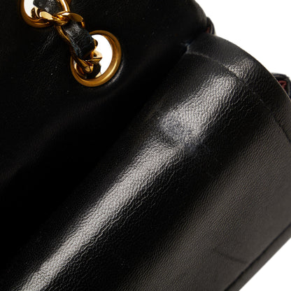 Chanel Medium Tall Classic Lambskin Double Flap (SHG-N2XA7B)