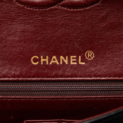 Chanel Medium Tall Classic Lambskin Double Flap (SHG-N2XA7B)