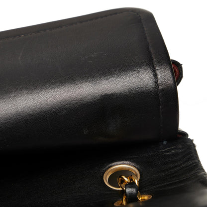 Chanel Medium Tall Classic Lambskin Double Flap (SHG-noIwy5)