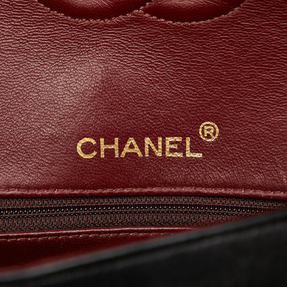 Chanel Medium Tall Classic Lambskin Double Flap (SHG-noIwy5)