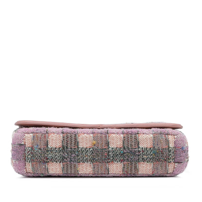 Chanel Medium Tweed Filigree Flap (SHG-AvwlCp)