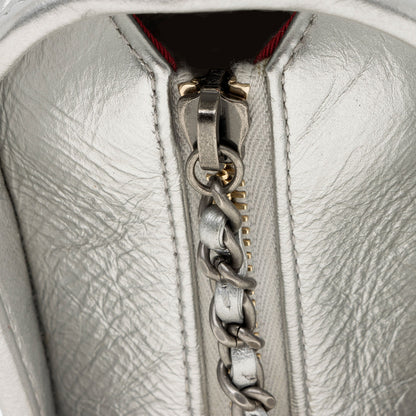 Chanel Metallic Aged Calfskin Gabrielle Medium Hobo (SHF-RJhsNR)