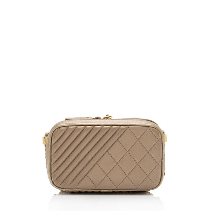 Chanel Metallic Lambskin Coco Camera Mini Shoulder Bag (SHF-7xYr5Z)