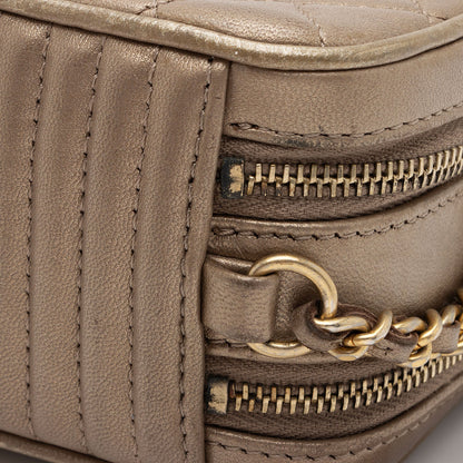 Chanel Metallic Lambskin Coco Camera Mini Shoulder Bag (SHF-7xYr5Z)