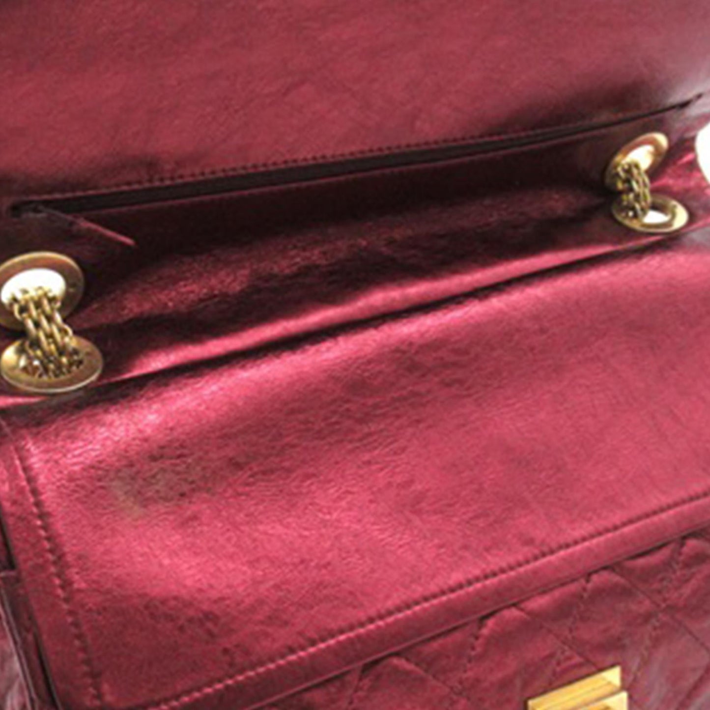 Chanel Metallic Reissue 2.55 Double Flap (SHG-z4lvZN)