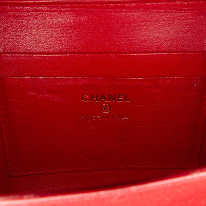 Chanel Mini CC Filigree Caviar Vanity Crossbody (SHG-Xm0DS6)