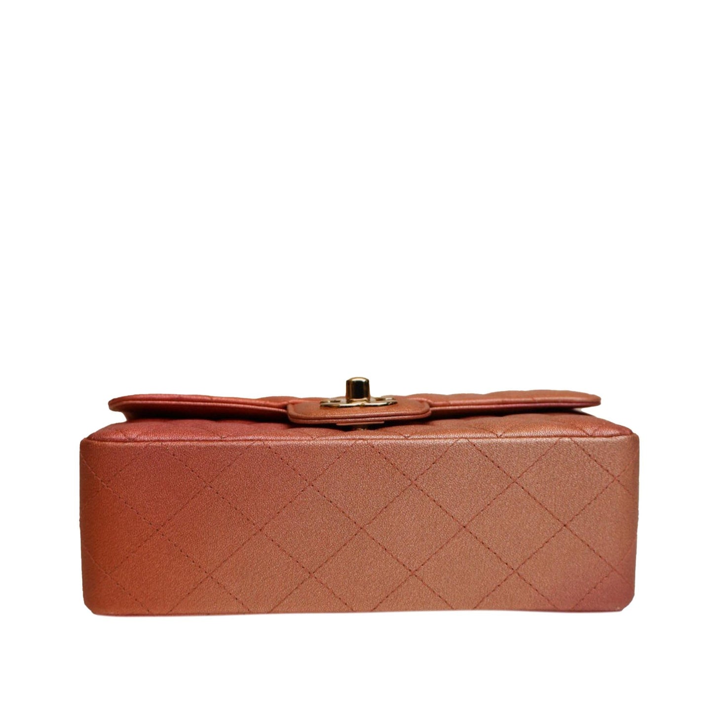 Chanel Mini Classic Lambskin Rectangular Single Flap (SHG-ekr4fa)