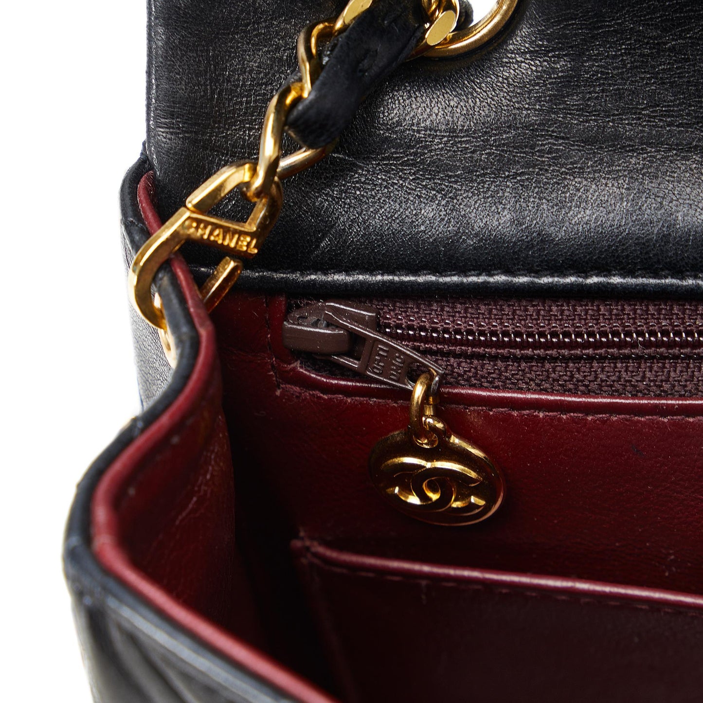 Chanel Mini Classic Lambskin Square Flap (SHG-kqyz2i)
