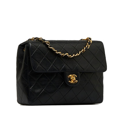 Chanel Mini Classic Lambskin Square Flap (SHG-kqyz2i)