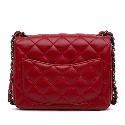 Chanel Mini Classic Lambskin Square Flap (SHG-Y5MHW4)