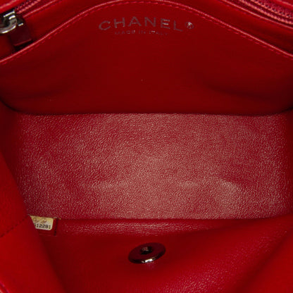 Chanel Mini Classic Lambskin Square Single Flap (SHG-xpK8dp)
