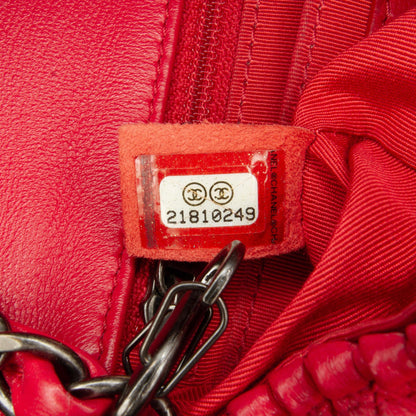 Chanel Mini Paris Seoul Crochet Lambskin Flap Bag (SHG-BZAEw8)