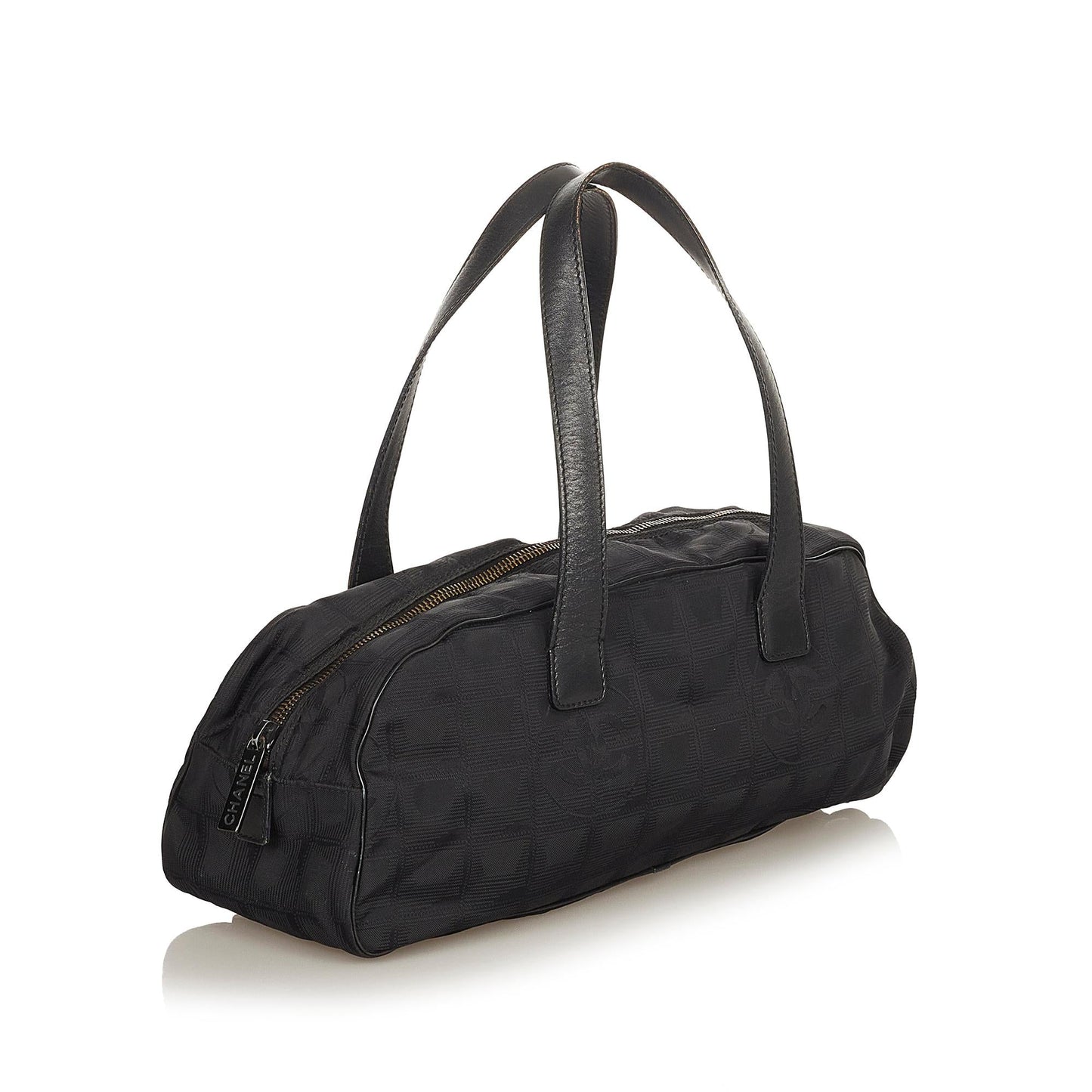 Chanel New Travel Line Canvas Handbag (SHG-25650)