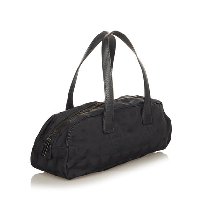 Chanel New Travel Line Canvas Handbag (SHG-25650)