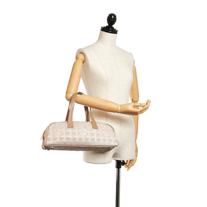 Chanel New Travel Line Canvas Handbag (SHG-28367)