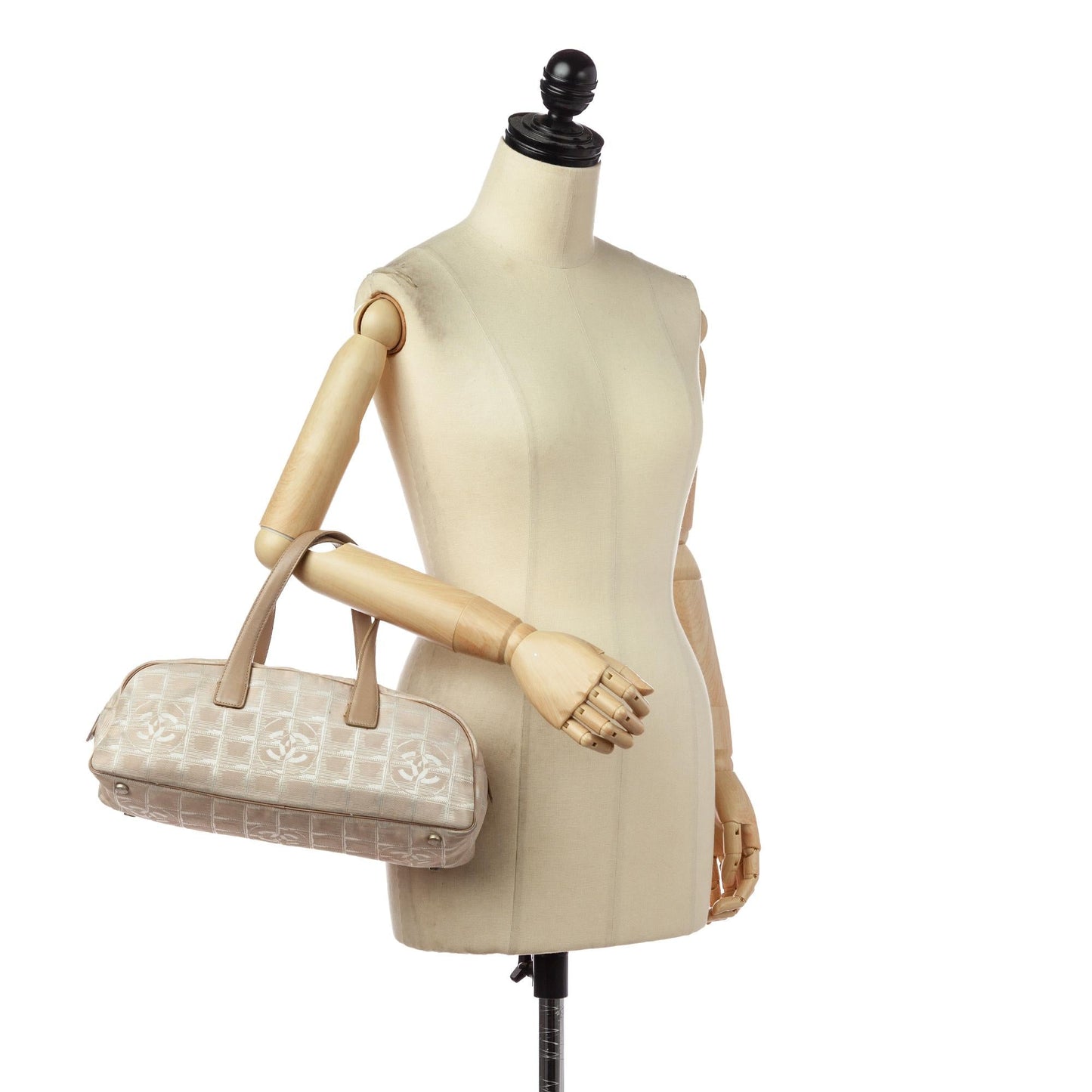 Chanel New Travel Line Canvas Handbag (SHG-1dbBYl)
