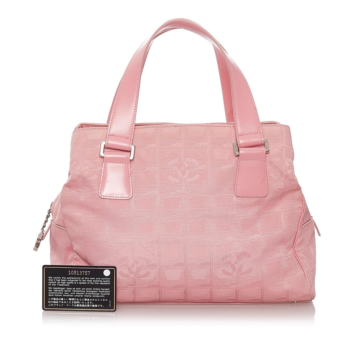 Chanel New Travel Line Nylon Handbag (SHG-28222)