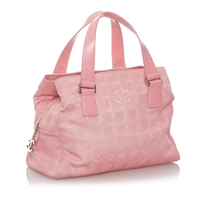 Chanel New Travel Line Nylon Handbag (SHG-28222)