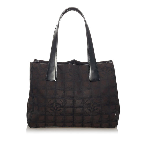 Chanel New Travel Line Nylon Handbag (SHG-28981)
