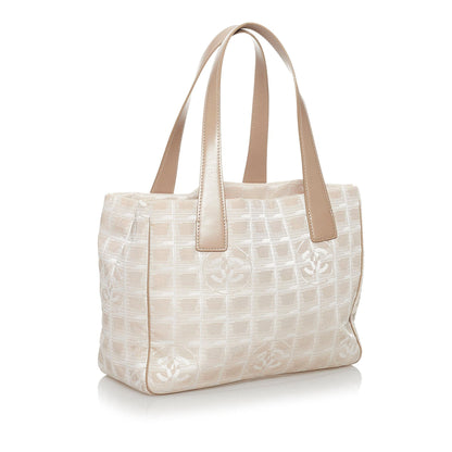 Chanel New Travel Line Nylon Handbag (SHG-29986)