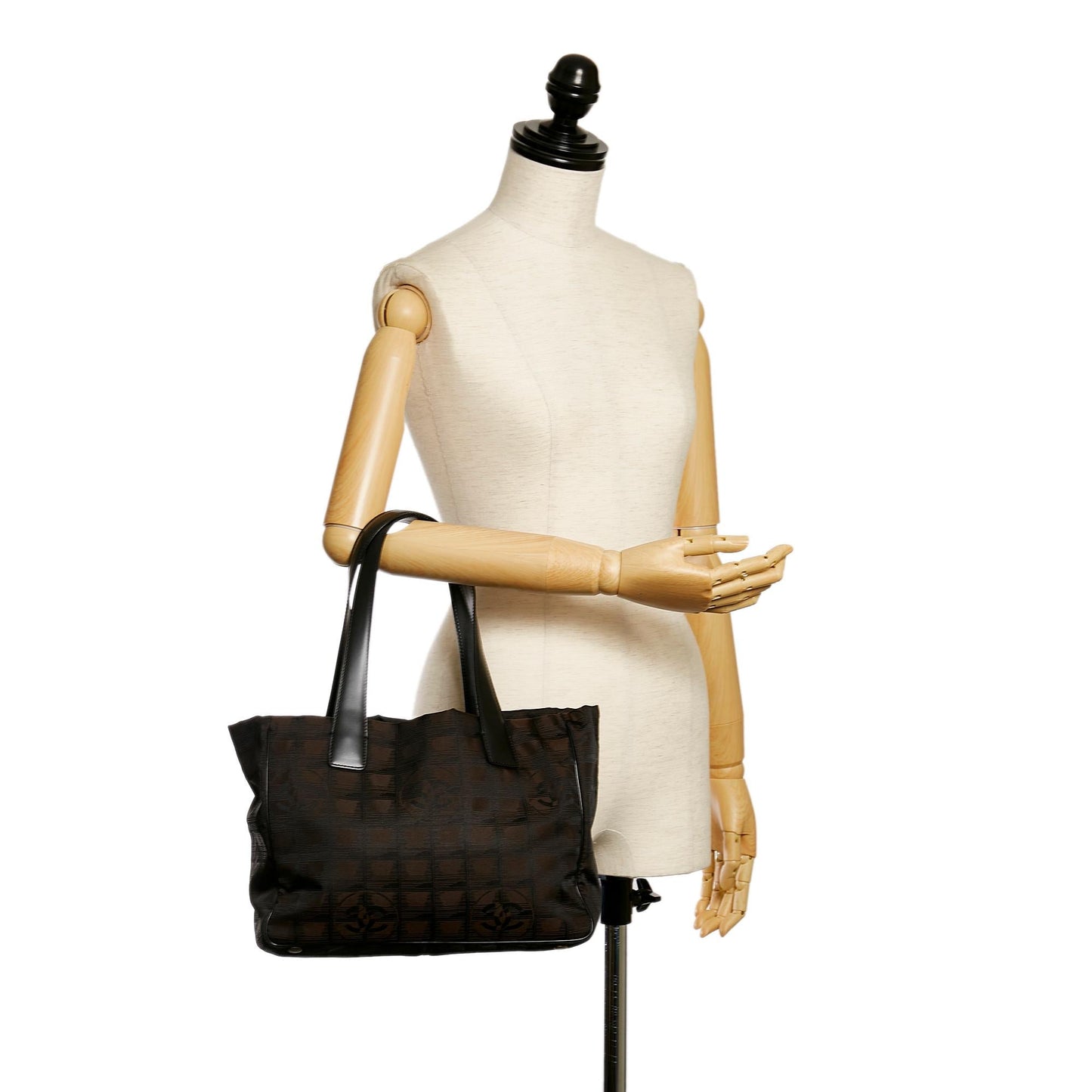 Chanel New Travel Line Nylon Handbag (SHG-31416)