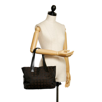 Chanel New Travel Line Nylon Handbag (SHG-31416)
