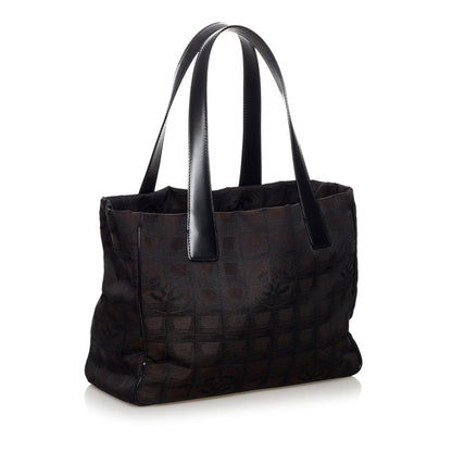 Chanel New Travel Line Nylon Handbag (SHG-31416)