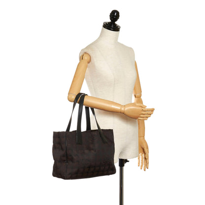 Chanel New Travel Line Nylon Handbag (SHG-32986)
