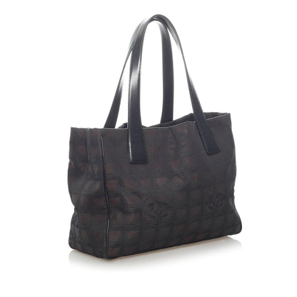 Chanel New Travel Line Nylon Handbag (SHG-32986)