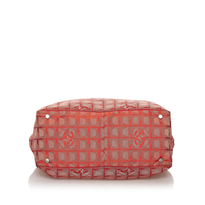 Chanel New Travel Line Nylon Tote Bag (SHG-29977)