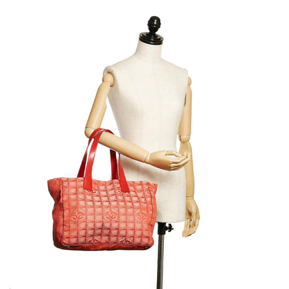 Chanel New Travel Line Nylon Tote Bag (SHG-29977)