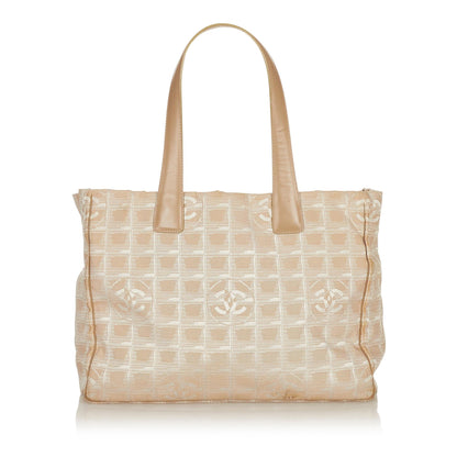 Chanel New Travel Line Nylon Tote Bag (SHG-33878)