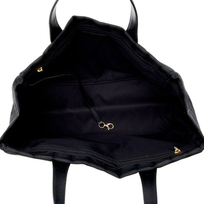 Chanel Nylon Travel Ligne Large Tote (SHF-5jrsyp)