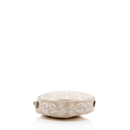 Chanel Nylon Travel Ligne Round Wristlet - FINAL SALE (SHF-16835)