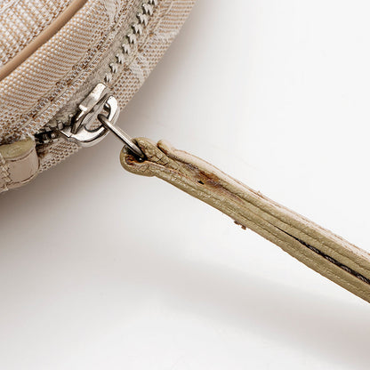 Chanel Nylon Travel Ligne Round Wristlet - FINAL SALE (SHF-16835)