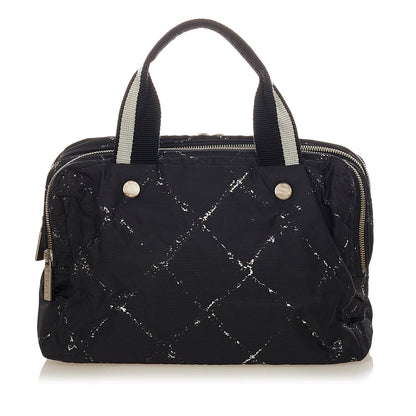 Chanel Old Travel Line Nylon Handbag (SHG-24727)