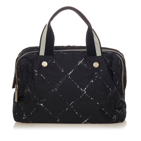 Chanel Old Travel Line Nylon Handbag (SHG-24727)