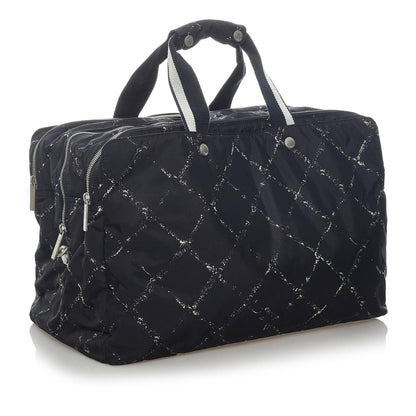 Chanel Old Travel Line Nylon Handbag (SHG-33020)