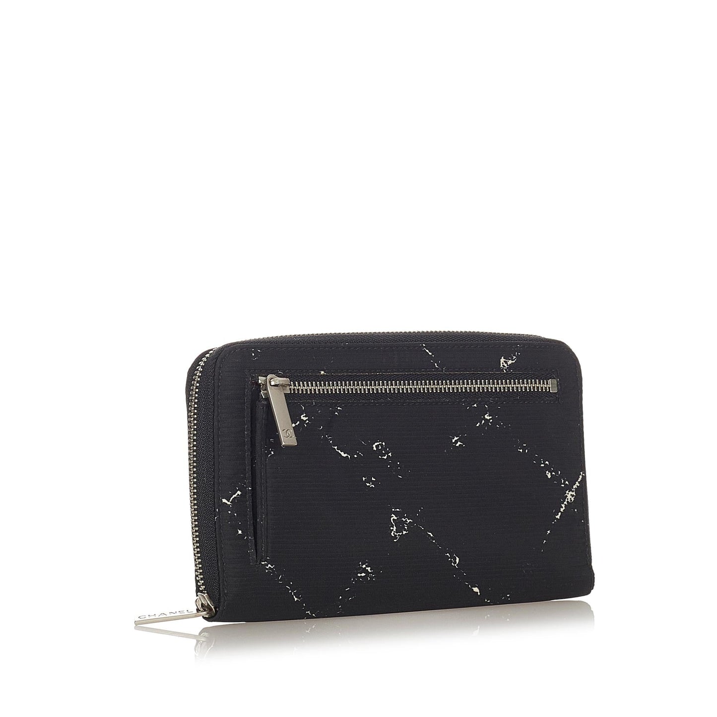 Chanel Old Travel Line Zip Around Wallet (SHG-23762)