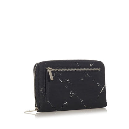 Chanel Old Travel Line Zip Around Wallet (SHG-23762)